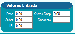 valores entrada